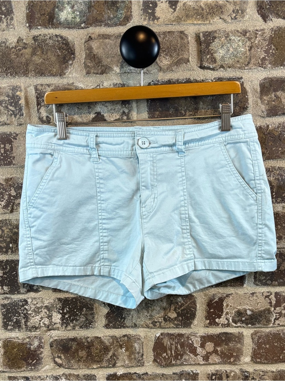 GAP Light Blue Women's Denim-Style Casual Shorts Womens Size 8